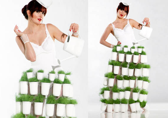 Sprinkle Dress Plant Gown