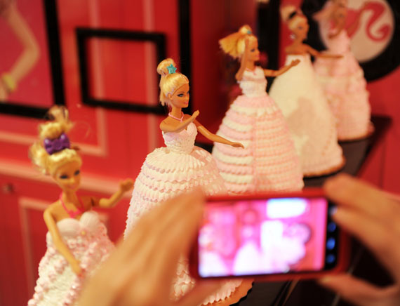 Pretty Pink Barbie Themed Cafe Opens