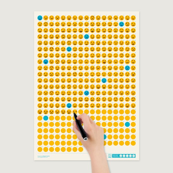 Emoticon Calendar Tracks Your Feelings