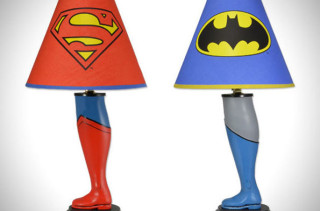 Superhero Leg Lamps