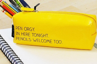 Pen Orgy Pencil Case (Pencils Welcome Too)