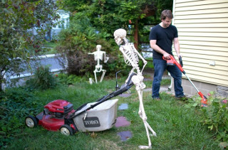 Caption This: Skeleton Yard Work (Win Stuff)