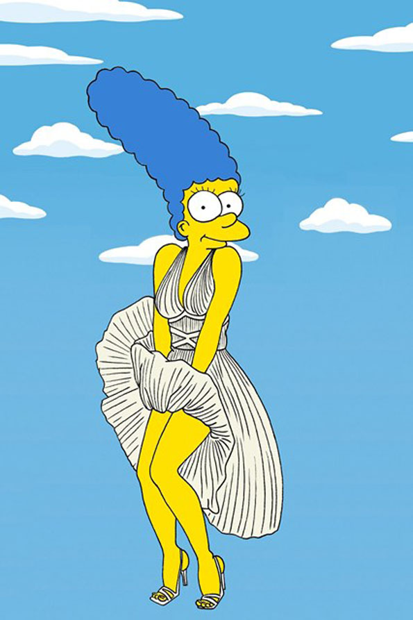 Marge Simpson As Famous Icons | Incredible Things