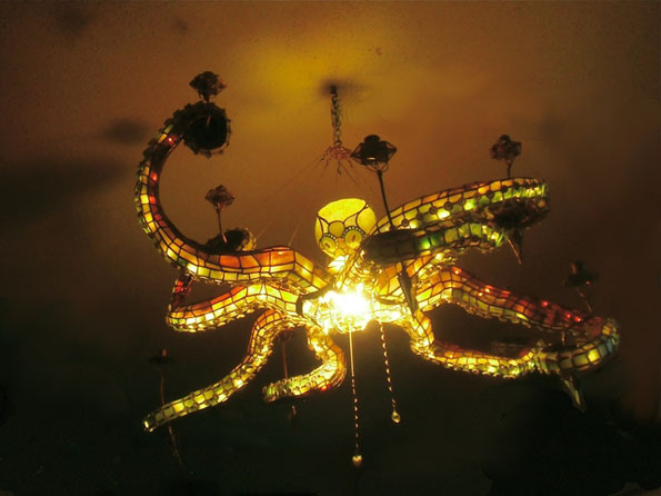 Awesome Octopus Chandelier
