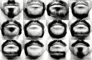 A Man Grows Alphabet With Beard