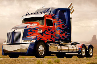 Ride-Sharing Service Uber Is Offering Rides From Optimus Prime