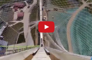 Get A First Person POV Down The World's Tallest Water Slide