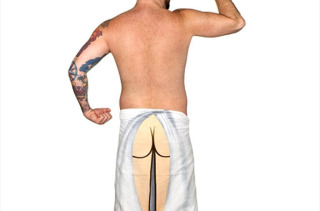 The Butt Towel: Keeping Shower Time Real Classy