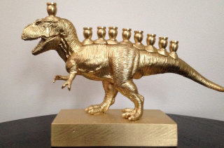 Menorasaurus Rex, The T-Rex Menorah