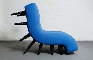 The Milli Chair Has Lots Of Extra Legs But Still Only Seats One