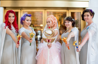 The Art Deco Sailor Moon Wedding You Always Dreamed Of