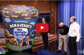 Jimmy Fallon Reveals 'The Tonight Show' Ice Cream