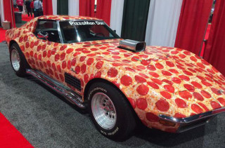 Your New Dream Car Is This Pepperoni Pizza Corvette