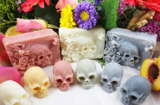 Skull Shaped Soap Is The Coolest Shaped Soaps (Sorry, Seashells!)