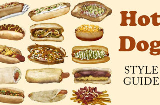 An Infographic Showing How Hot Dogs Are Eaten Around The World