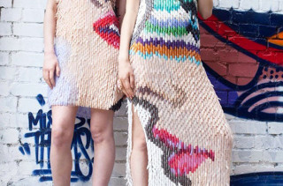 Check Out These Awesome Dresses Made Out Of Fake Nails