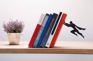 Your Favorite Literature Is Safe With Superhero Bookends Around