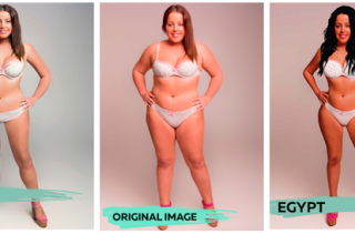 A Woman Was Photoshopped To Represent The Ideal Female Body From All Over The World...
