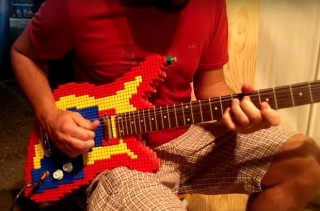 Now You Can Rock Out With Your Block Out Using This LEGO Guitar