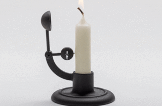 Genius Self-Extinguishing Candlestick Prevents Candle Fires