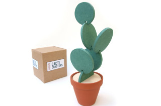 These Cacti Coasters Stack To Create Cute Little Succulents