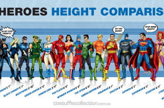 See How Superheroes & Villains Measure Up In These Height Comparison Charts