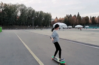 Whoa, This Girl Dancing On A Skateboard Is Magical AF