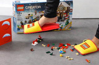 These LEGO Slippers Ensure You Never Step On A Brick Again
