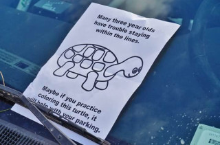 The Best Parking Note Ever & More Incredible Links