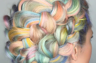 Unicorn Rainbow Braids: The Prettiest Hair In All The Land