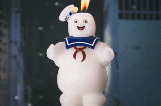 The Marshmallow Man Candle Smells Like Marshmallows!