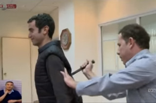 A Reporter Demonstrates A Stab-Proof Vest, Learns It Is Kind Of Faulty