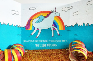 Send A Unicorn Card Full Of Glitter Because You're Evil