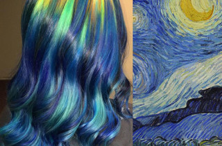 This Hairstylist's Hair Color Is Inspired By Classical Paintings